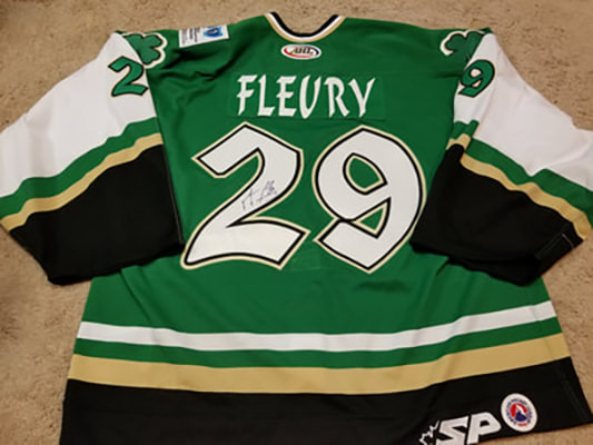 Marc-Andre Fleury Game Worn 500 Career Wins Chicago Blackhawks Jersey  Photomatched & Team COA Signed