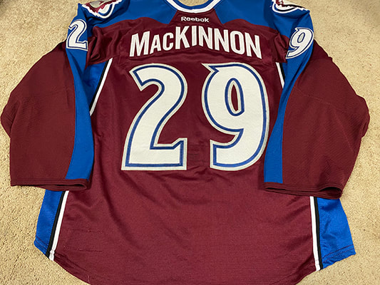 Nathan MacKinnon Colorado Avalanche Youth Home Replica Player Jersey – Burgundy
