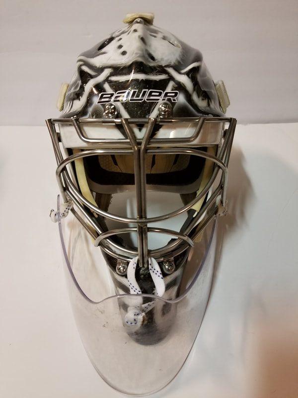 Anaheim ducks goalie mask  Goalie mask, Hockey mask, Hockey goalie