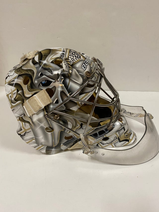 Marc-Andre Fleury Goalie Mask Unsigned Pittsburgh 50th Anniversary – Goalie  Mask Collector