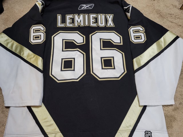 Mario Lemieux 12-27-00 2nd Period Goal Marios Comeback Game White  Pittsburgh Penguins Photomatched Game Worn Jersey