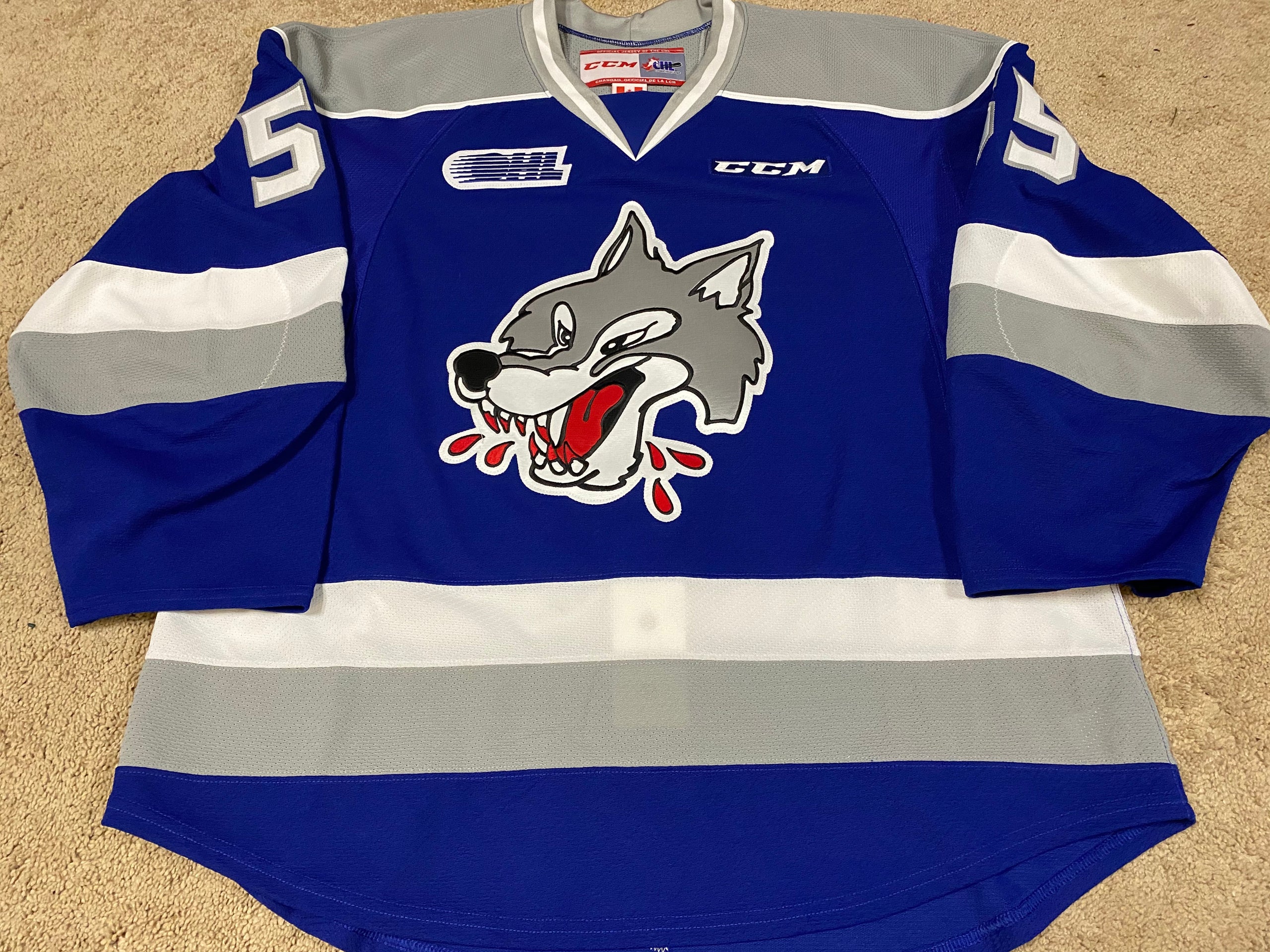 Quinton Byfield Inscribed “2018 #1 Pick” Ccm Sudbury Wolves Home
