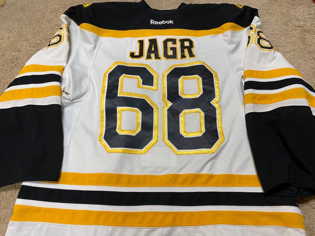 Jaromir Jagr 95'96 Alternate Pittsburgh Penguins PHOTOMATCHED Game Worn  Jersey