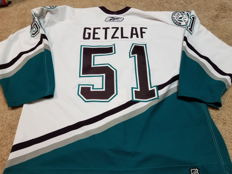 Ryan Getzlaf Anaheim Ducks 25th Anniversary jersey from Hockey