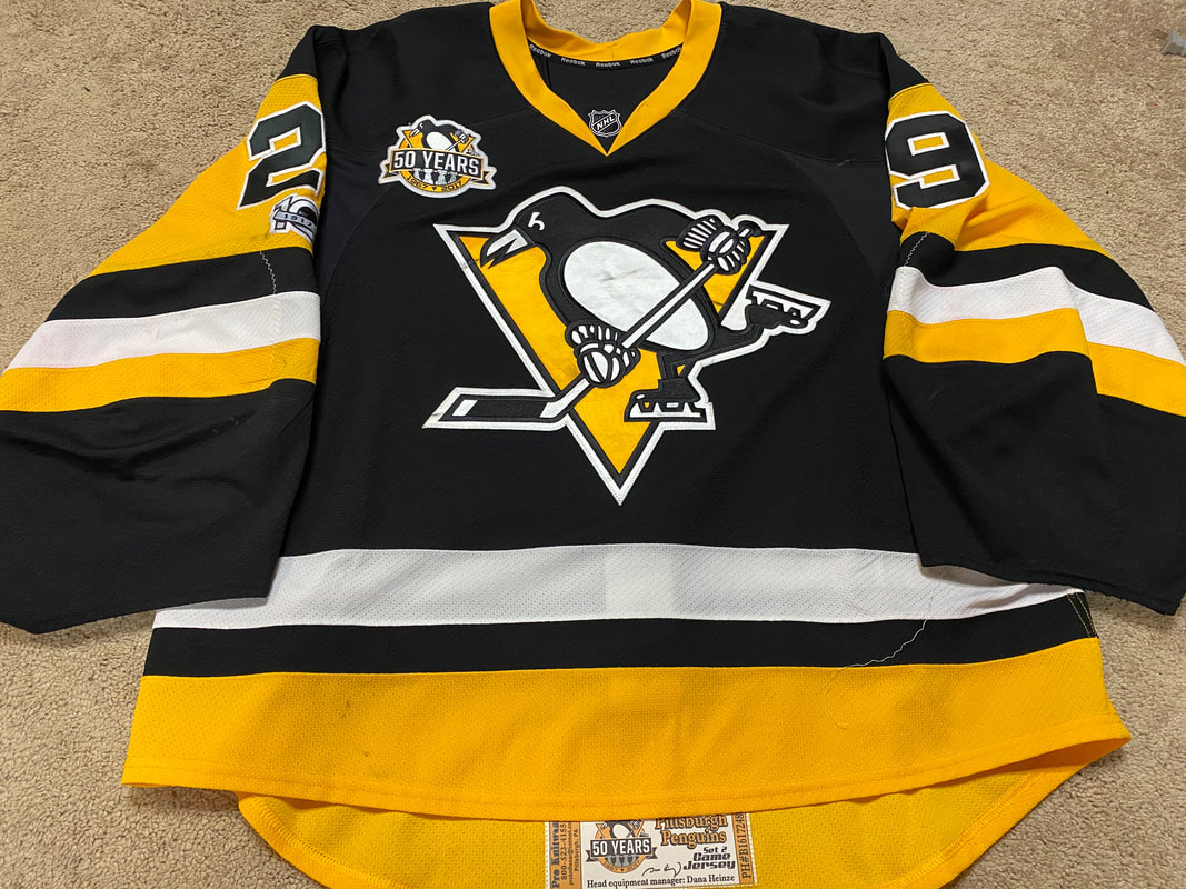 Pittsburgh Penguins Fleury Jersey Ultra Decal 4x6